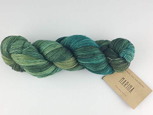 Manos Del Uruguay Marina N0037 Arboretum, 100g, Hand Dyed Lace Yarn