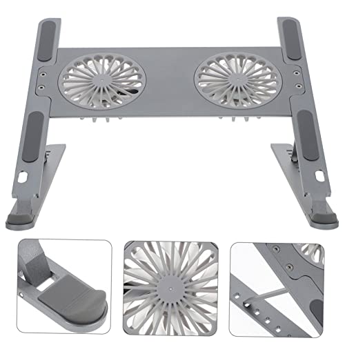 Base con ventilador para laptop TEHAUX aluminio miniatura 7