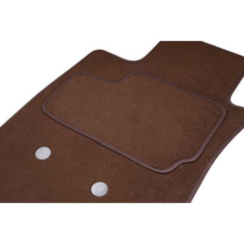 Tapis ROOMSTER Phase 1 et 2 avants marron : isolation et découpe exacte