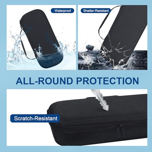 USPECLARE PlayStation Portal Case with Game Disc Storage Layer, Handheld Carrying EVA Bag with 1 pack HD Screen Protector Accessories Kit - Image 5