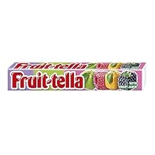 Fruit Tella Garden Fruit Mix Chewy Candy with Fruit Juice 41g/1.44oz Pack of 4