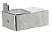 Haws 1025G Galvanized Heavy Duty 11 Gauge Fabricated Steel Barrier-Free Wall Mounted Drinking Fountain with Single Bubbler (Mounting Frame Not Included)