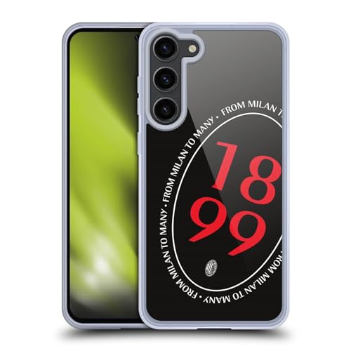 Carcasa Premium AC Milan Arte de Gran Tamaño Funda Gel para Samsung Galaxy S23+