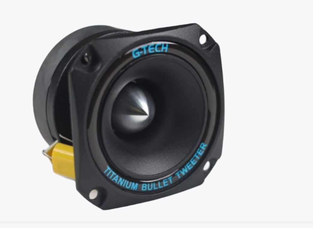 Titanium Bullet Single piece Tweeter GT T105 | Normal IMPENDANCE
