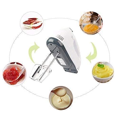 Image of Hand Mixer Blender for Kitchen, Hand Beater for Cake Baking, Egg Whisk & Cream Whipping Machine, Lightweight Portable Electric Mixer for Batter & Baking, Easy to Use Baking Mixer