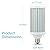 Elampros 60W LED Corn Light Super Bright Bulb E26 Single Row Base Large Area Cool Daylight White for Outdoor Indoor Garage Warehouse High Bay Barn Backyard and More (60W Single Row)