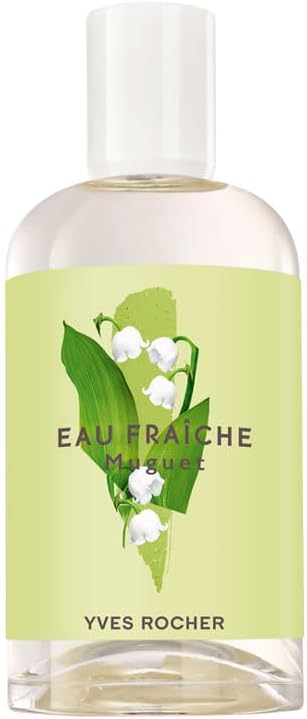 Yves Rocher Perfume Para Mujer Té Verde - Fragancia Ligera y Refrescante - Notas Herbales y Frescas - Regalos Elegantes para Mujeres - Fabricado en Francia - 100 Ml