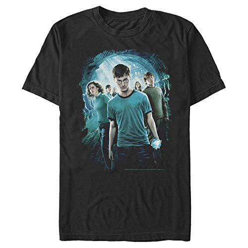 Warner Bros. Unisex's Department of Mysteries T-Shirt, Black, Large