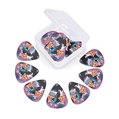 Ensemble de 12 médiators de guitare Pizza Sloth pour guitare acoustique, guitare électrique, contrebasse, ukulélé - Les Beatles, Paul McCartney, John Lennon, RIngo Starr, George Harrison Ensemble de 12 médiators de guitare Pizza Sloth pour guitare acoustique, guitare électrique, contrebasse, ukulélé – Image 6