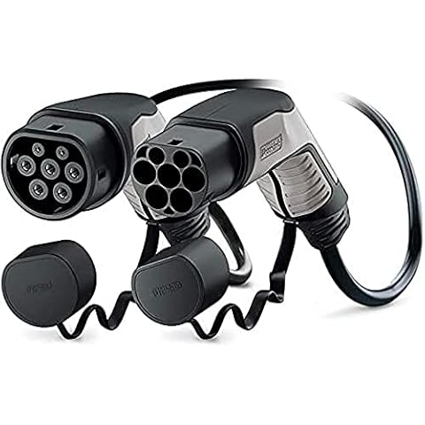 PHOENIX CONTACT EV charging cable TYPE 2 - TYPE 2 (Mennekes) | 32 A | 3 phase | Length 4 m | 22 kW + compact carry bag Cover