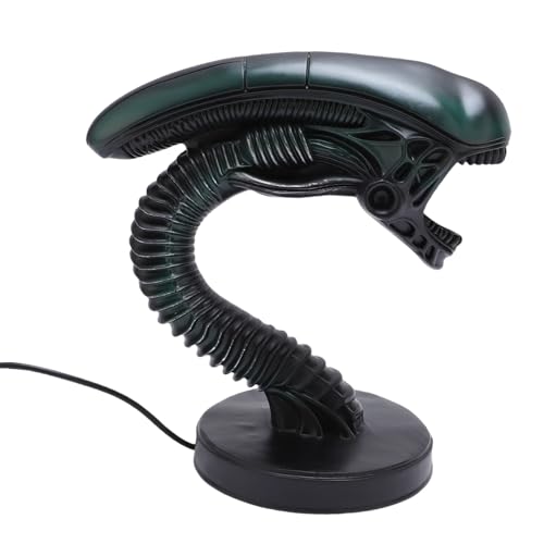 Veilleuse alien lampe de bureau éclairage doux pour lire résine