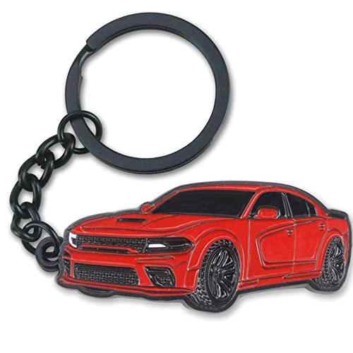 glahorse For Dodge Challenger Dakota Charger SRT Avenger Durango Caravan Keychain,For Challenger Charger 392 Scat Pack,For Dodge Charger Accessories 2015-2022