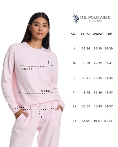 Image of U.S. POLO ASSN. Lounge Set Women, Athleisure and Lounge Pajama Sets for Women 2 Piece