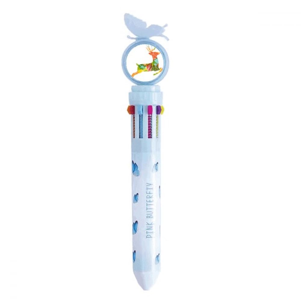 Stylo à bille rétractable multicolore élan pour égayer vos notes de bureau - 4