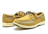 kingshow Men's M1525 Boat Shoes 9.5 M US