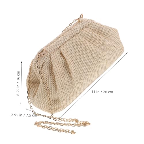 Pochette nuage femme sac de soirée plissé finis les sacs encombrants en fête