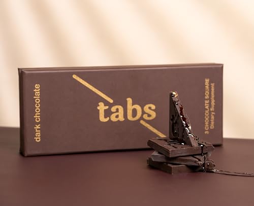 Tabs Dark Chocolate Bars for Couples I Romantic Gift Pack For boyfriend & Girlfriend | Perfect for Honeymoon, Birthdays & Valentine's Day (Dark C-PK of 2) 9 41EY7Y004XL