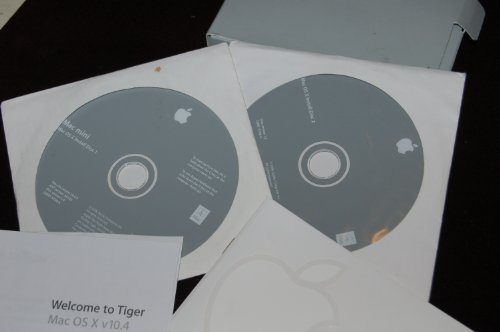 Amazon.com: Mac OS Tiger 10.4.5 System Install & iLife 06 Mac Mini