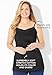 Catherines Women's Plus Size Suprema Cami with Lace - 3X, Black