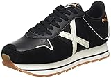 Sneakers.Munich.Fashion Munich Massana Sky, Sneaker Mujer, Negro 154, 41 EU