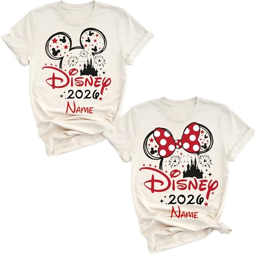 Image of Custom Family Trip Shirts 2026, Matching Vacation Tees, Fantasy Castle Theme Shirt, Group Travel Holiday Shirt