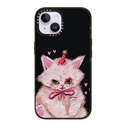Coque iPhone 14 style urbain Casetify SO Lazo Clown Kitty pour le quotidien