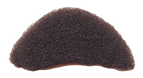 Diane Hair Bump with Clip, Brown, Large