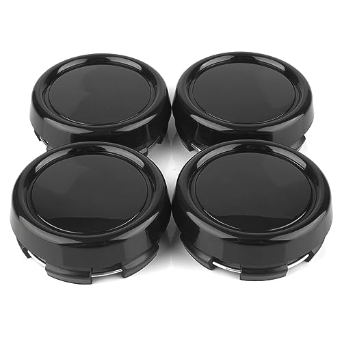 RTRHINOTUNING 4pcs 79mm Wheel Center Caps for ADVAN Racing RZ-DF GT Ronal Penta Style Wheel, OD: 79mm / 3.11in ID: 71.6mm / 2.82in Hub Caps Black Center Caps for Rims
