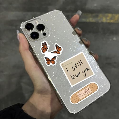 Image of 112PCS Vintage Cute Stickers Aesthetic Stickers Boho Sticker Packs for Scrapbooks, Laptops, Guitars, Phones, Pads, Skateboards, Bicycles, Motorcycles, Helmets (Retro AB Sticker)