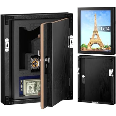 ANZAKY Wooden Picture Frame Safe Cover