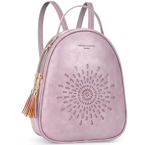 APHISON Small Backpack Purse for Women Cute Mini Backpacks PU Leather Crossbody Shoulder Bags Multifunctional Handbags