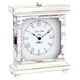 White Contemporary Shelf Clocks