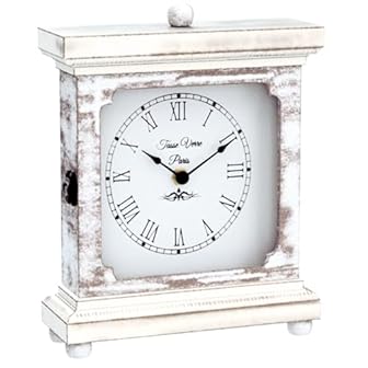 White Contemporary Shelf Clocks product image
