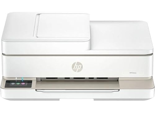 HP Envy 6555e Wireless All-in-One Color Inkjet Printer, Portobello, Print, scan, Copy, Duplex Printing Best-for-Home, AI-Enabled (714N5A) (Renewed Premium)