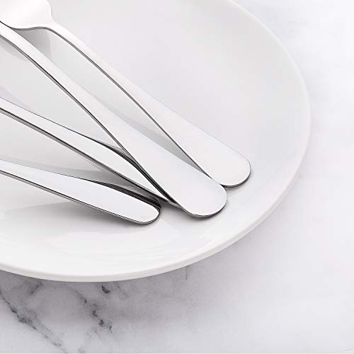 image for M MCIRCO 65 Pieces Silverware Set with Serving Set, Stainless Steel Mo