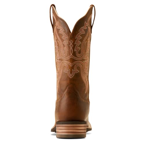 ARIAT ARIAT Women's Olena Western Boot, Sassy Brown, 9.5
