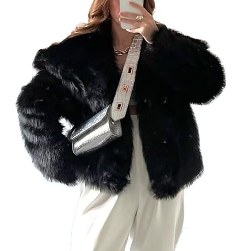 ジャケット・アウター Convertible Faux Fur Tippet Coat M ジャケット