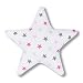 Ami Lian® astérisque Grande étoile Coussin rose Coussin décoratif kuschlig duveteuse env. 60 cm