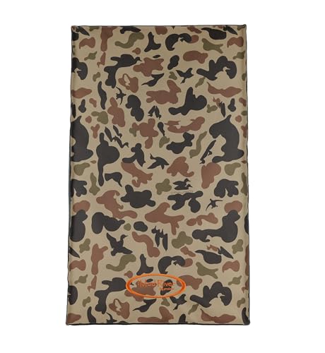 Mud River Maynard Reece Dog Kennel Crate Pad, Vintage Camo, Med/Large 30"x18"