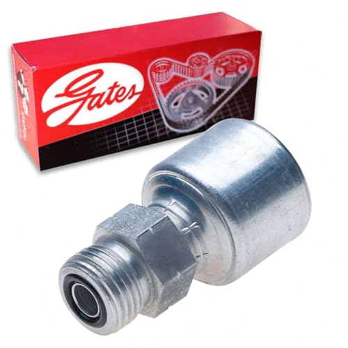 Image of Gates G25225-0610 Male Flat Face O Ring (Mega Crimp)