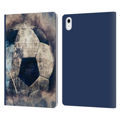 Funda cuero iPad Air 2020 con acabado artístico Simone Gatterwe Grunge