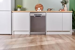 Bosch SMS4EKI06G Series 4, Free-Standing Dishwasher 60 cm, B Energy Rated, 13 Place Settings, 9 Litre, ExtraDry, Silence Plus 42dB Quiet,Rackmatic Adjustable Basket, Silver Inox