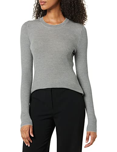 Theory レディース マイクロストライプ Mirzi, クラシックカーキ/ブルーグラナイト, X-Small