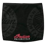 Indian Motorcycle New OEM Black Icon Logo Fleece Neck Warmer, 2863998