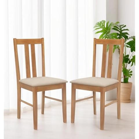 Hallowood Aston Light Oak Dining Chairs Set Cover