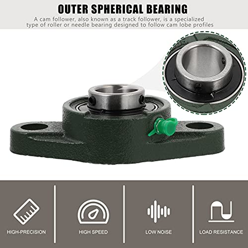 ULTECHNOVO Saco de Pcs UCFL205 2 1 Durável Blocos de Descanso Rolamentos Rolamentos Esféricos Exteri