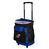 Logo Brands 157-57 NCAA  Kansas Rolling Cooler