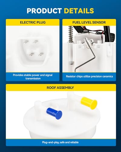 Image of PHILTOP Electric Fuel Pump Assembly FG0956, P76531M, SP8019M