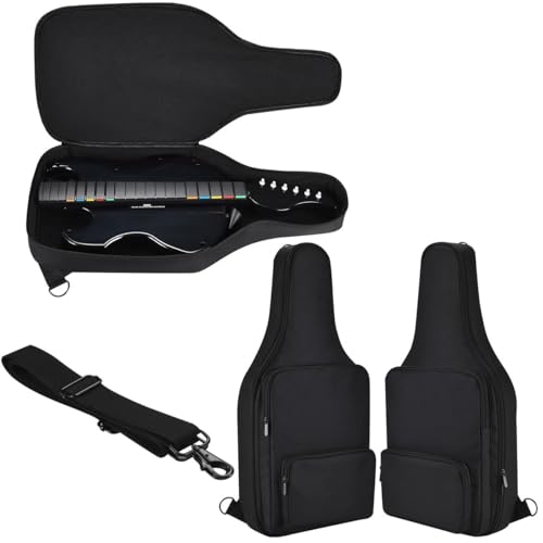 Taoricen Tasche Schutzhülle mit Schultergurt für PDP RIFFMASTER Wireless Guitar Controller, Kompatibel mit PlayStation/Xbox-Versionen, Laptop Zubehör Hülle Aufbewahrungs-Tasche
