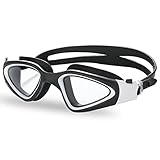 Schwimmbrille - Tomicy Freizeit Schwimmbrille,groß klar profi verspiegelt schwimmbrillen Brille schwimmbrillenband etui - Ausgezeichnet zum Schwimmen und für andere Wassersportarten geeignet